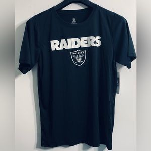 NFL Team Apparel Youth Heather shirt Las Vegas Raider Logo graphic black.XXL(18)